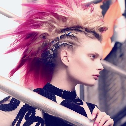 Funky Pink Mohawk Hairstyles (Photo 12 of 20)