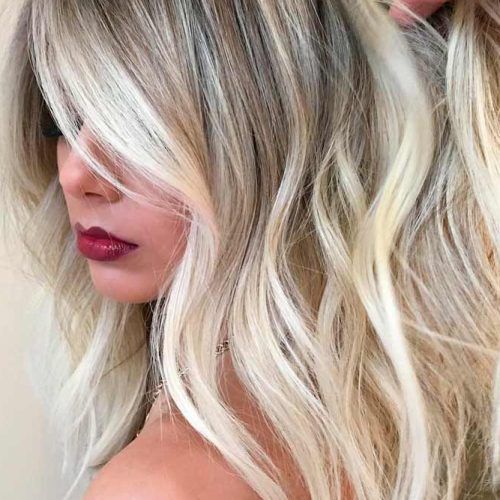 Waves Haircuts With Blonde Ombre (Photo 11 of 20)