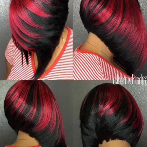 Radiant Red Bob Haircuts (Photo 6 of 20)