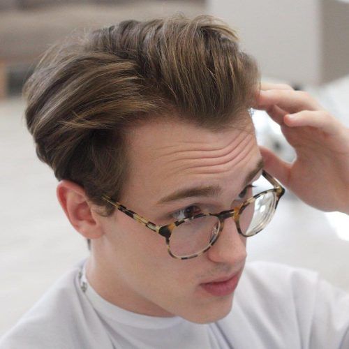 Medium Haircuts For People With Glasses (Photo 3 of 20)