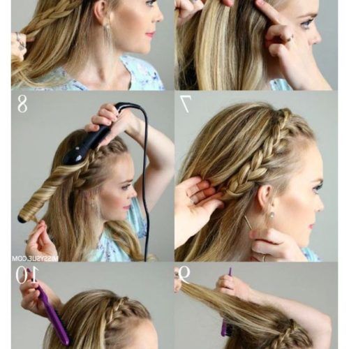 Headband Braided Hairstyles With Long Waves (Photo 7 of 20)