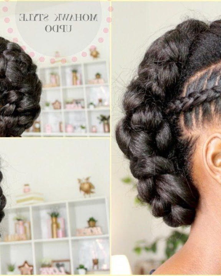 20 Collection of Braided Mohawk Bun Hairstyles