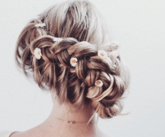 20 Best Rolled Roses Braids Hairstyles