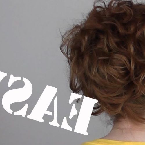 Casual Scrunched Hairstyles For Short Curly Hair (Photo 11 of 20)