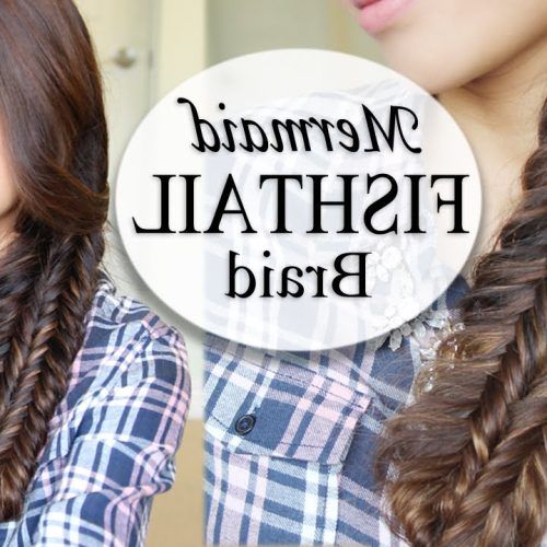 Mermaid Braid Hairstyles With A Fishtail (Photo 4 of 20)
