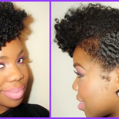Natural Curly Updos For Black Hair (Photo 13 of 15)