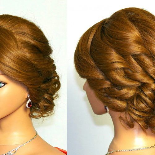 Updo Hairstyles With Bangs For Medium Length Hair (Photo 15 of 15)