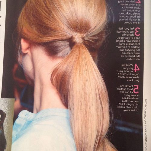 Elegant Ponytail Hairstyles For Events (Photo 1 of 20)