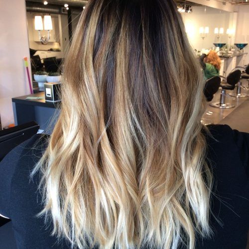Root Fade Into Blonde Hairstyles (Photo 20 of 20)