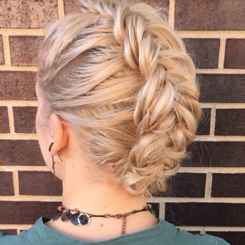 Retro Pop Can Updo Faux Hawk Hairstyles (Photo 11 of 20)