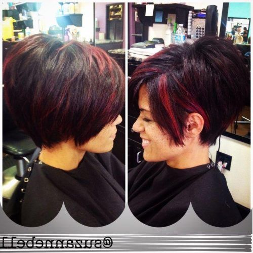 Short Stacked Pixie Haircuts (Photo 13 of 20)