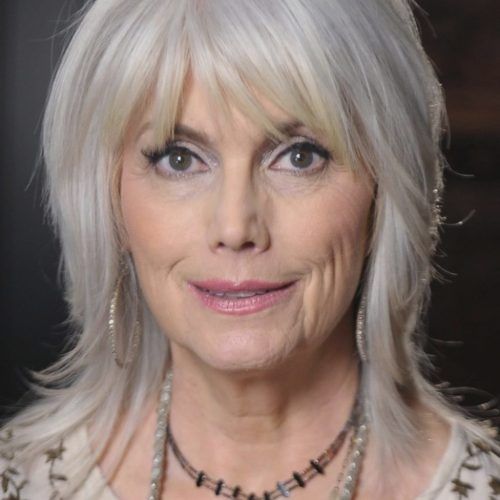 Medium Haircuts For Women With Grey Hair (Photo 17 of 20)