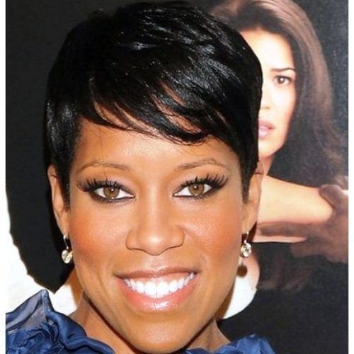 Short Haircuts For Black Women With Long Faces (Photo 1 of 20)