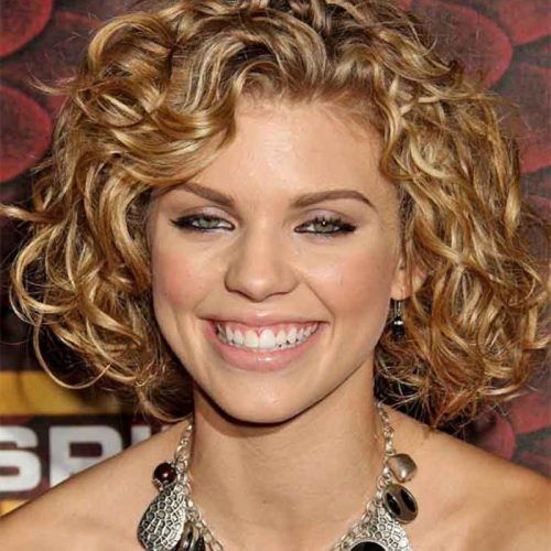 Short Haircuts For Naturally Curly Hair And Round Face (Photo 15 of 20)