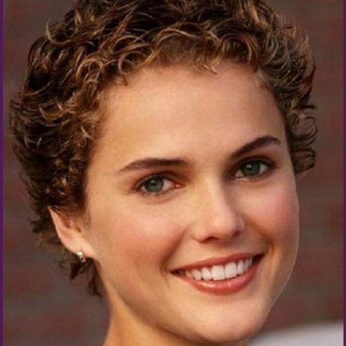 Short Haircuts For Round Faces With Curly Hair (Photo 13 of 20)