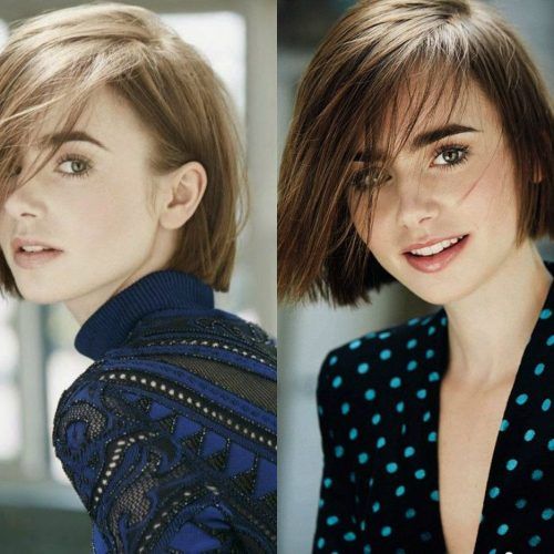Sharp And Blunt Bob Hairstyles With Bangs (Photo 4 of 20)