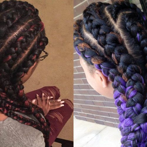 Curved Goddess Braids Hairstyles (Photo 17 of 20)