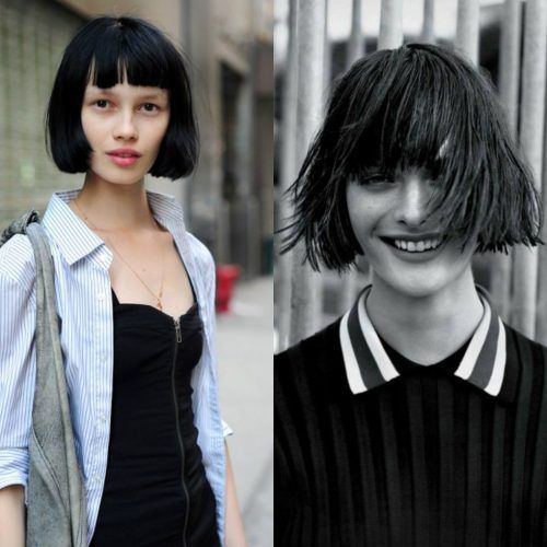 Blunt Bob Hairstyles With Face-Framing Bangs (Photo 16 of 20)