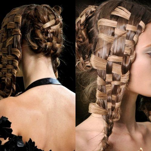 Braided Hairstyles In Weave (Photo 13 of 15)