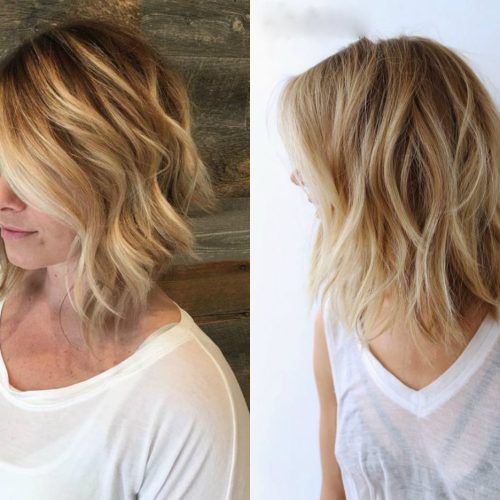 Beach Wave Bob Hairstyles With Highlights (Photo 7 of 20)