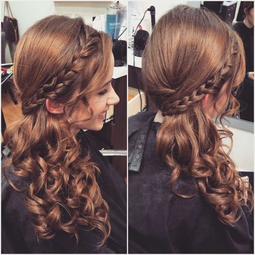 Side-Swept Braid Updo Hairstyles (Photo 4 of 20)
