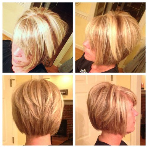 Short Stacked Bob Blowout Hairstyles (Photo 11 of 20)