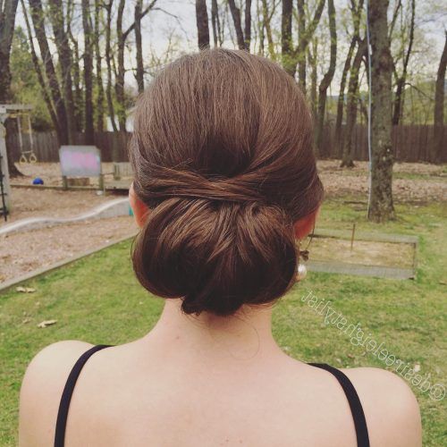 Chic And Sophisticated Chignon Hairstyles For Wedding (Photo 18 of 20)