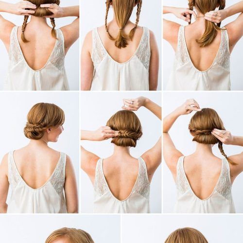 Simplified Waterfall Braid Wedding Hairstyles (Photo 17 of 20)