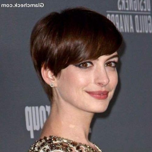 Pixie Haircuts With Long Side Swept Bangs (Photo 20 of 20)