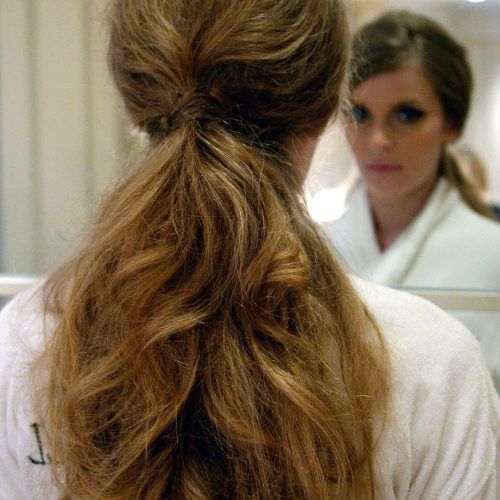 Messy Low Ponytail Hairstyles (Photo 11 of 20)