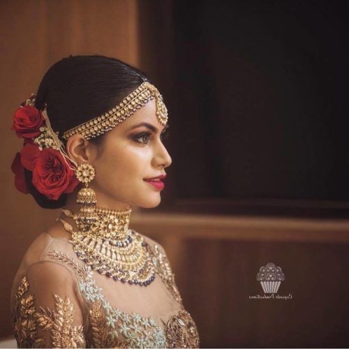 Indian Wedding Updo Hairstyles (Photo 15 of 15)