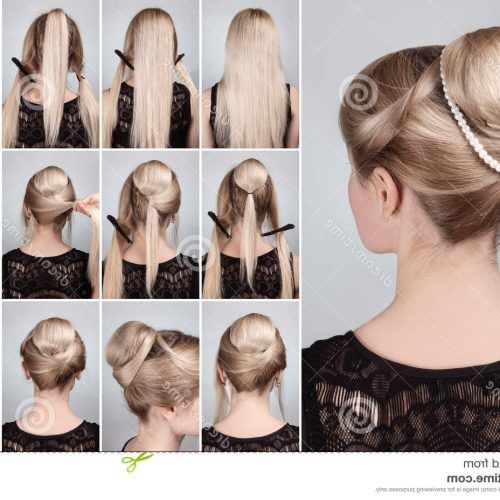 Updo Hairstyles For Long Hair Tutorial (Photo 10 of 15)