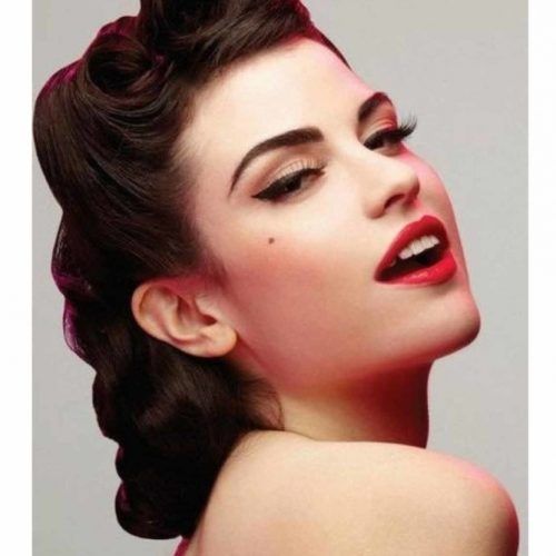 50S Updo Hairstyles For Long Hair (Photo 12 of 15)