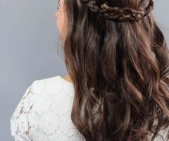 15 Collection of Wedding Hairstyles Down with Braids