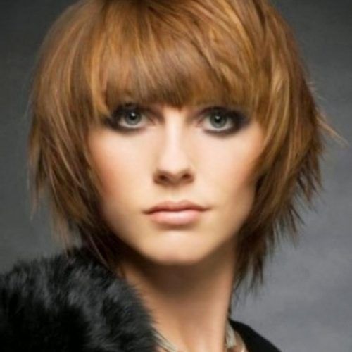 Shaggy Bob Hairstyles With Bangs (Photo 8 of 15)