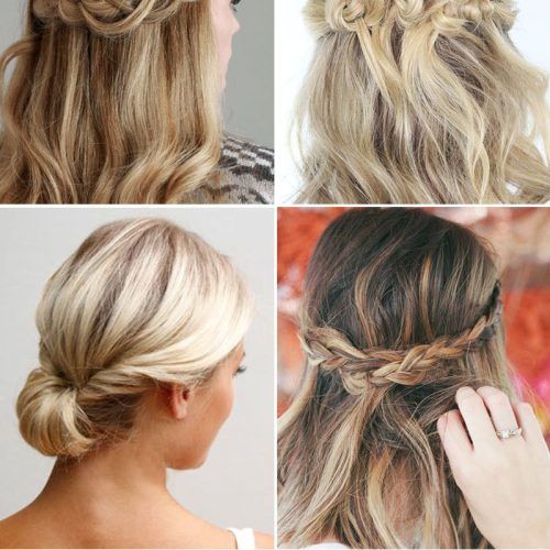 Upside Down Braid And Bun Prom Hairstyles (Photo 8 of 20)