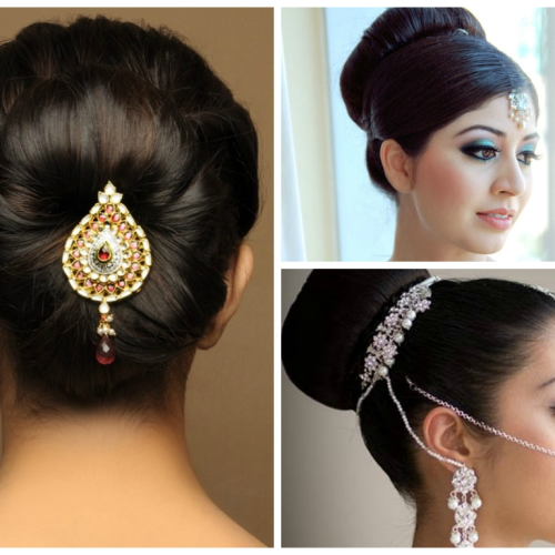 Indian Bridal Hairstyles For Medium Length Hair (Photo 2 of 15)