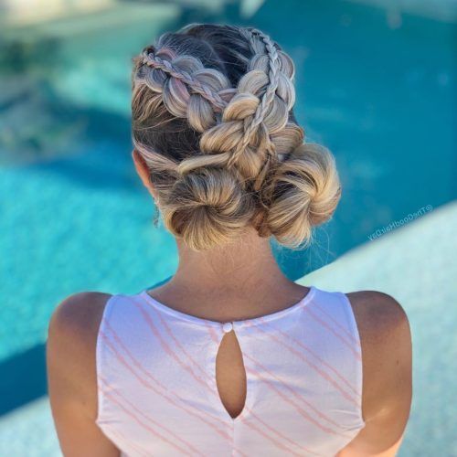 Stacked Buns Updo Hairstyles (Photo 8 of 20)