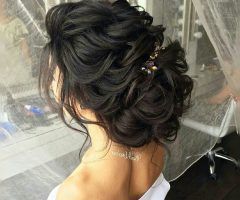 2024 Latest Wedding Hairstyles for Long Dark Hair