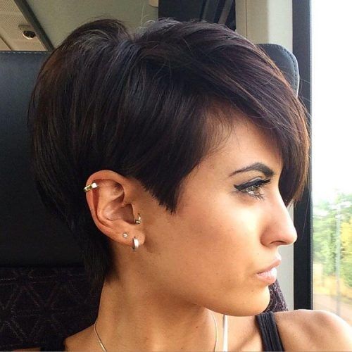 Very Short Haircuts For Women With Thick Hair (Photo 8 of 20)