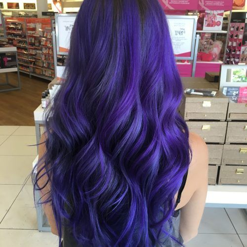 Ravishing Smoky Purple Ombre Hairstyles (Photo 18 of 20)