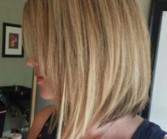 15 Collection of Medium Length Inverted Bob Hairstyles for Fine Hair