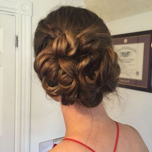 Low Braided Bun Updo Hairstyles (Photo 20 of 20)