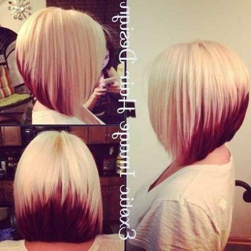Short Colored Bob Hairstyles (Photo 8 of 15)