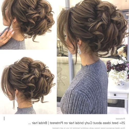 Side Bun Prom Hairstyles With Soft Curls (Photo 4 of 20)