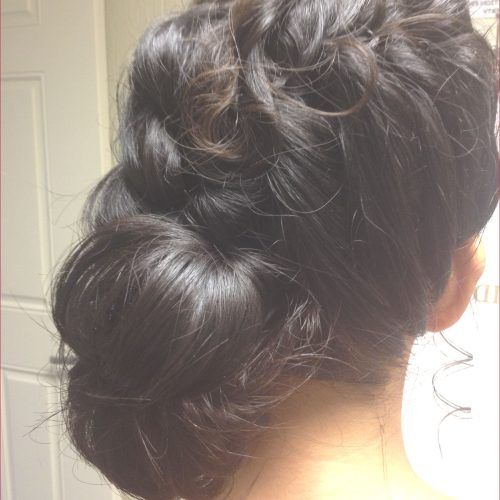 Side Bun Prom Hairstyles With Soft Curls (Photo 12 of 20)
