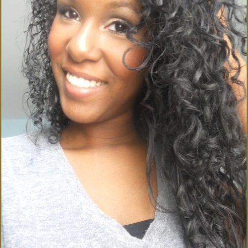 Curly And Messy Micro Braid Hairstyles (Photo 4 of 20)