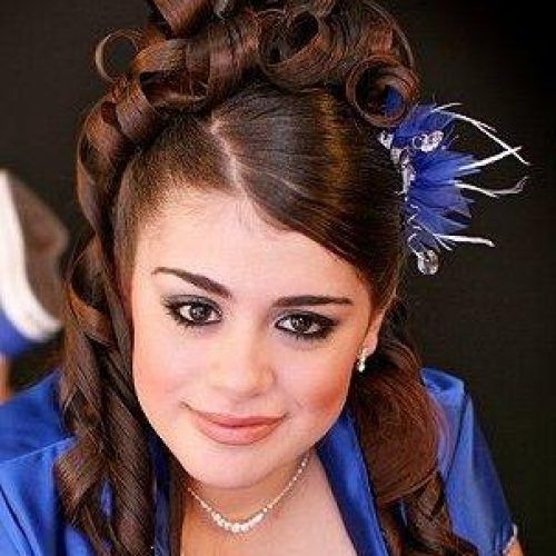 Long Curly Quinceanera Hairstyles (Photo 8 of 15)