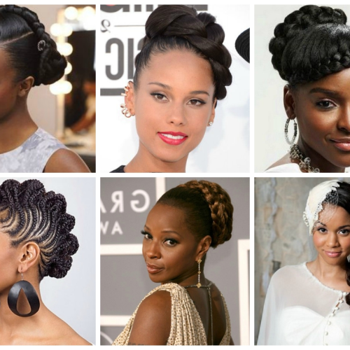 Wedding Hairstyles With Braids For Black Bridesmaids (Photo 9 of 15)