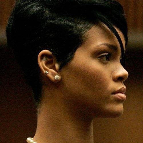 Short Haircuts For Black Women With Thick Hair (Photo 11 of 20)